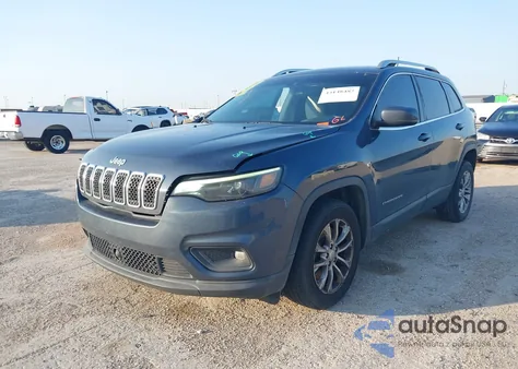 2021 Jeep Cherokee Latitude Plus Fwd z USA, uszkodzony, nr VIN 1C4PJLLB6MD145598